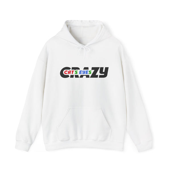 CRAZY PANEL HOODIE : MULTI99 サイズ2 Crazy Cat's Eyes Sticker One Eyes Hoodie – Jelles Marble Runs