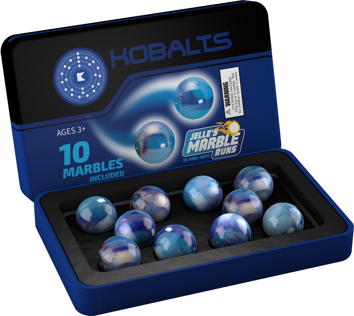 Kobalts - Team Marbles – Jelles Marble Runs Kobalts - Team Marbles – Jelles Marble Runs