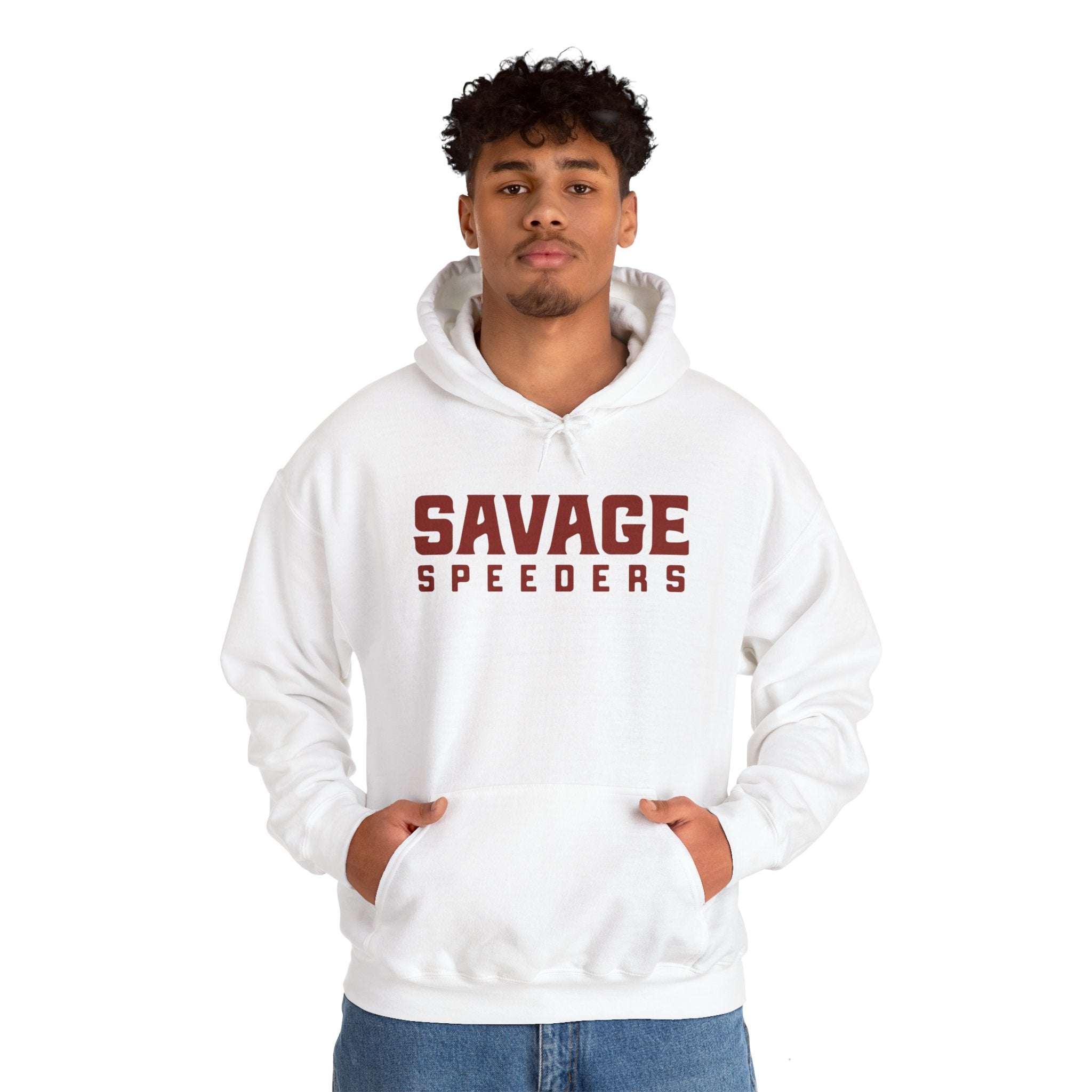 Savage Speeders Sticker Hoodie One Eyes Hoodie