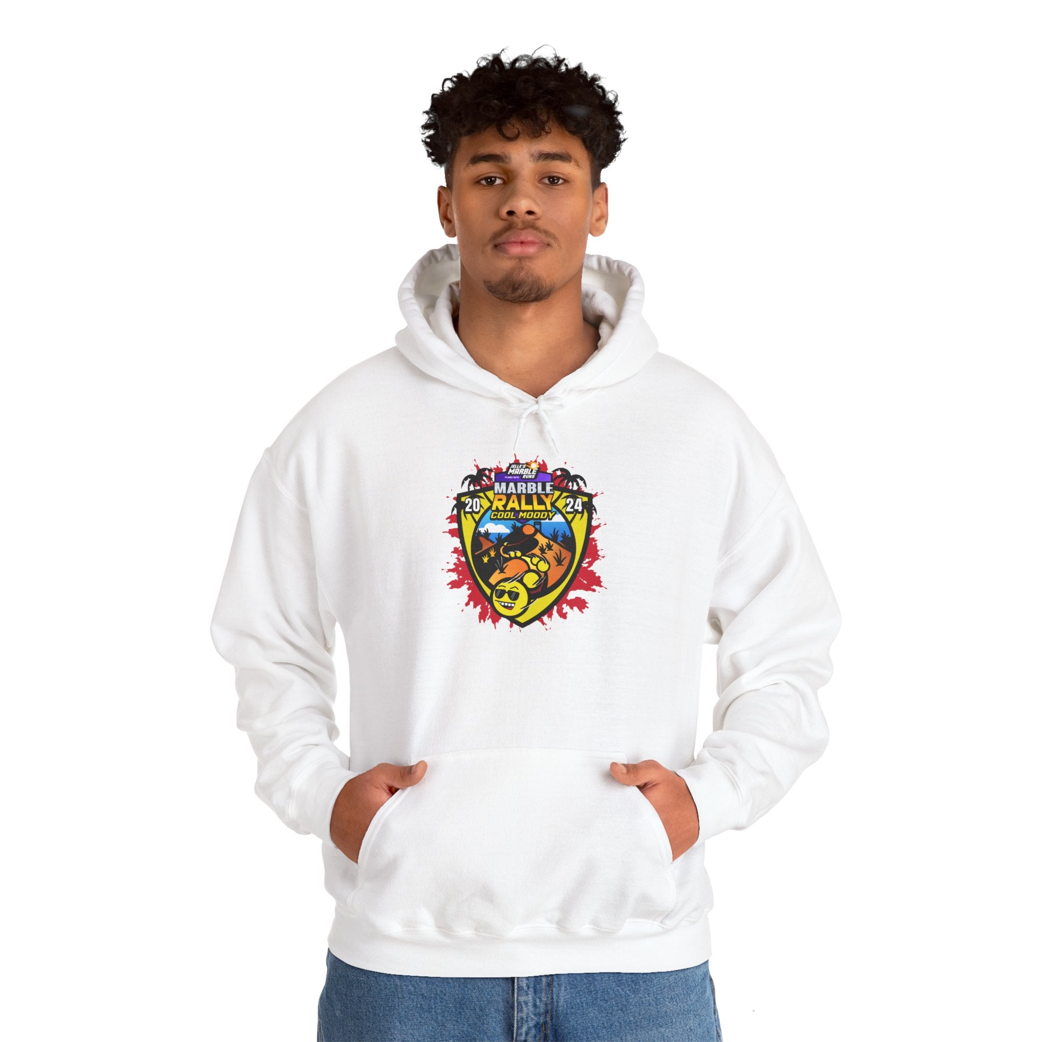 Sand Marble Rally - Cool Moody Hoodie