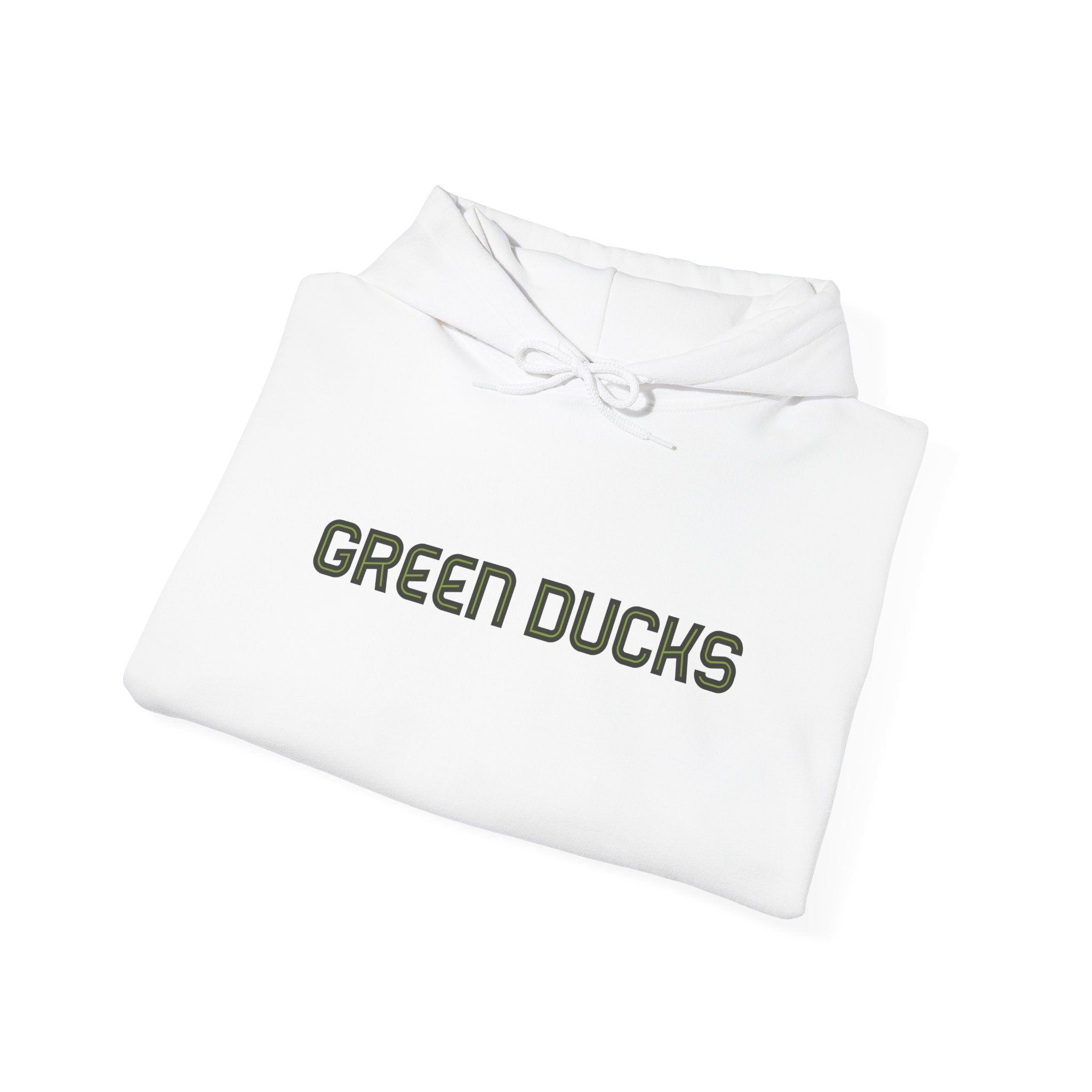 Green Ducks Sticker Hoodie