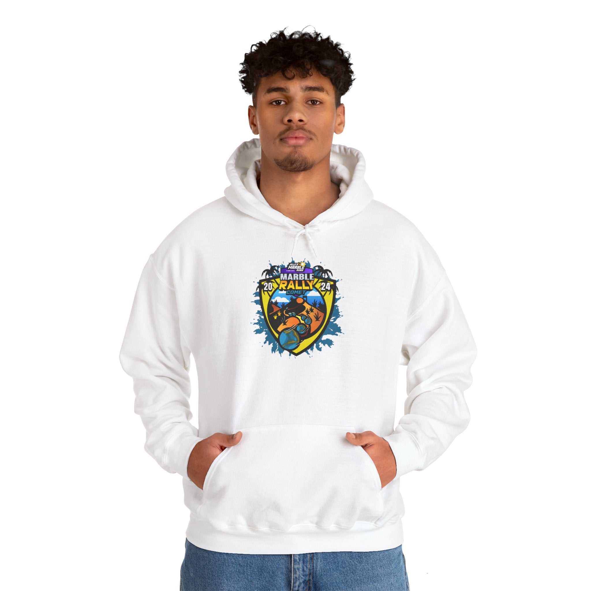 Sand Marble Rally 2024 - Comet One Eyes Hoodie