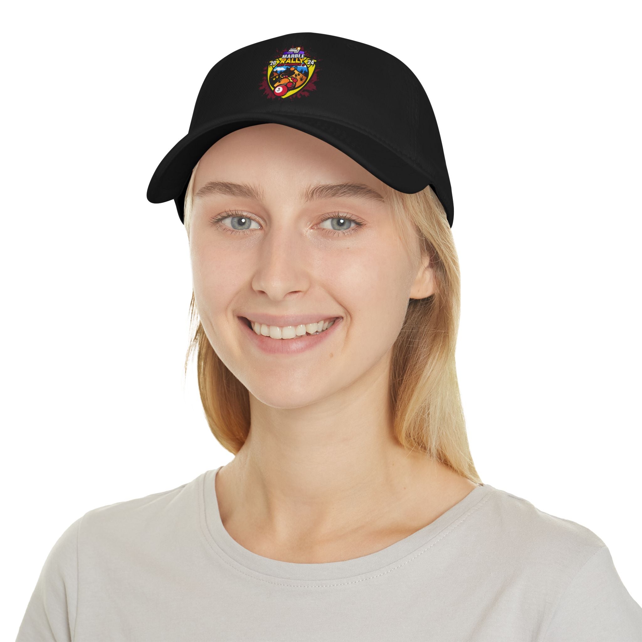 Sand Marble Rally 2024 - Red Number 3 Baseball Cap