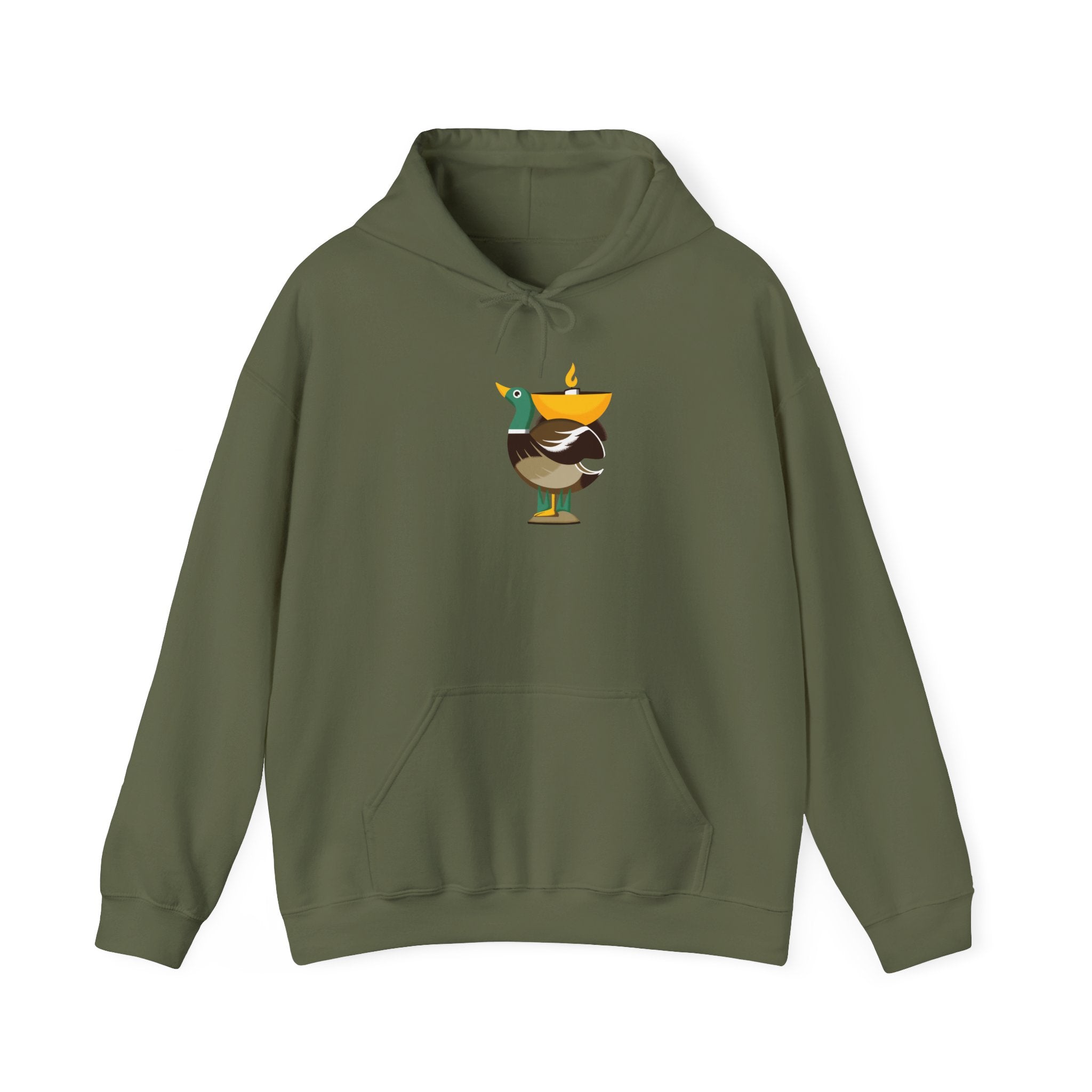 Green Ducks Mascot Hoodie