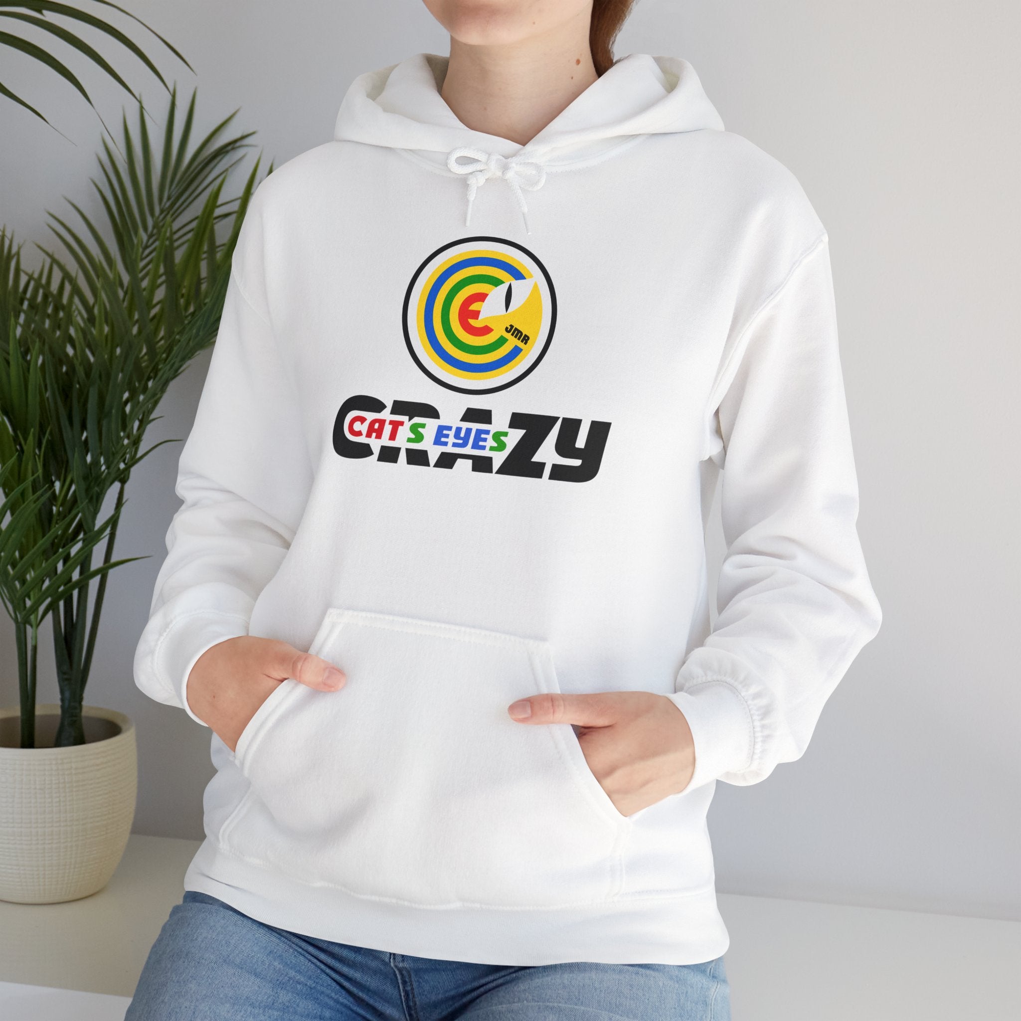 Crazy Cat's Eyes One Eyes Hoodie