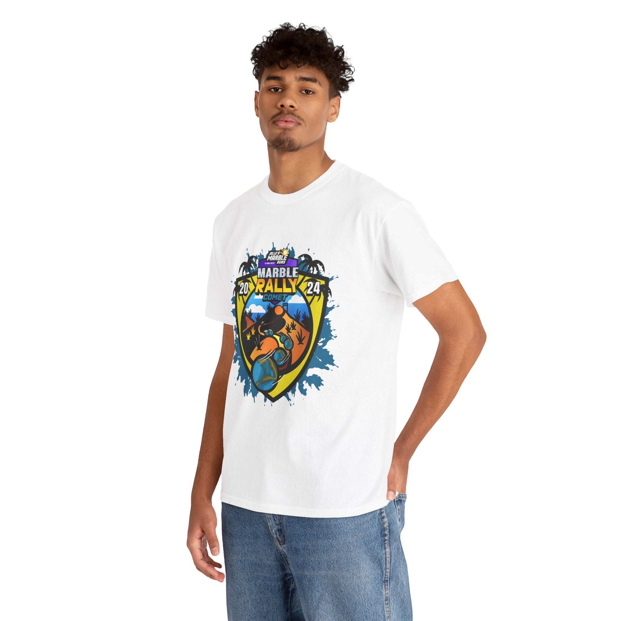 Sand Marble Rally 2024 - Comet Heavy Cotton™ Tee