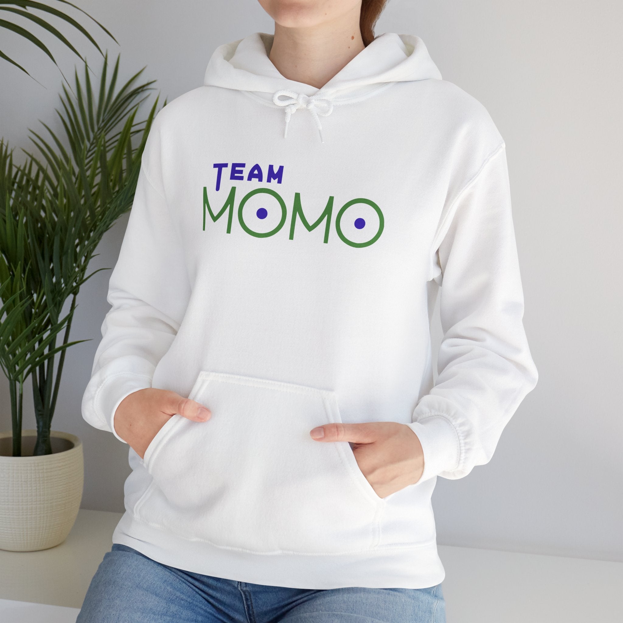 Team Momo Sticker Mascot Hoodie