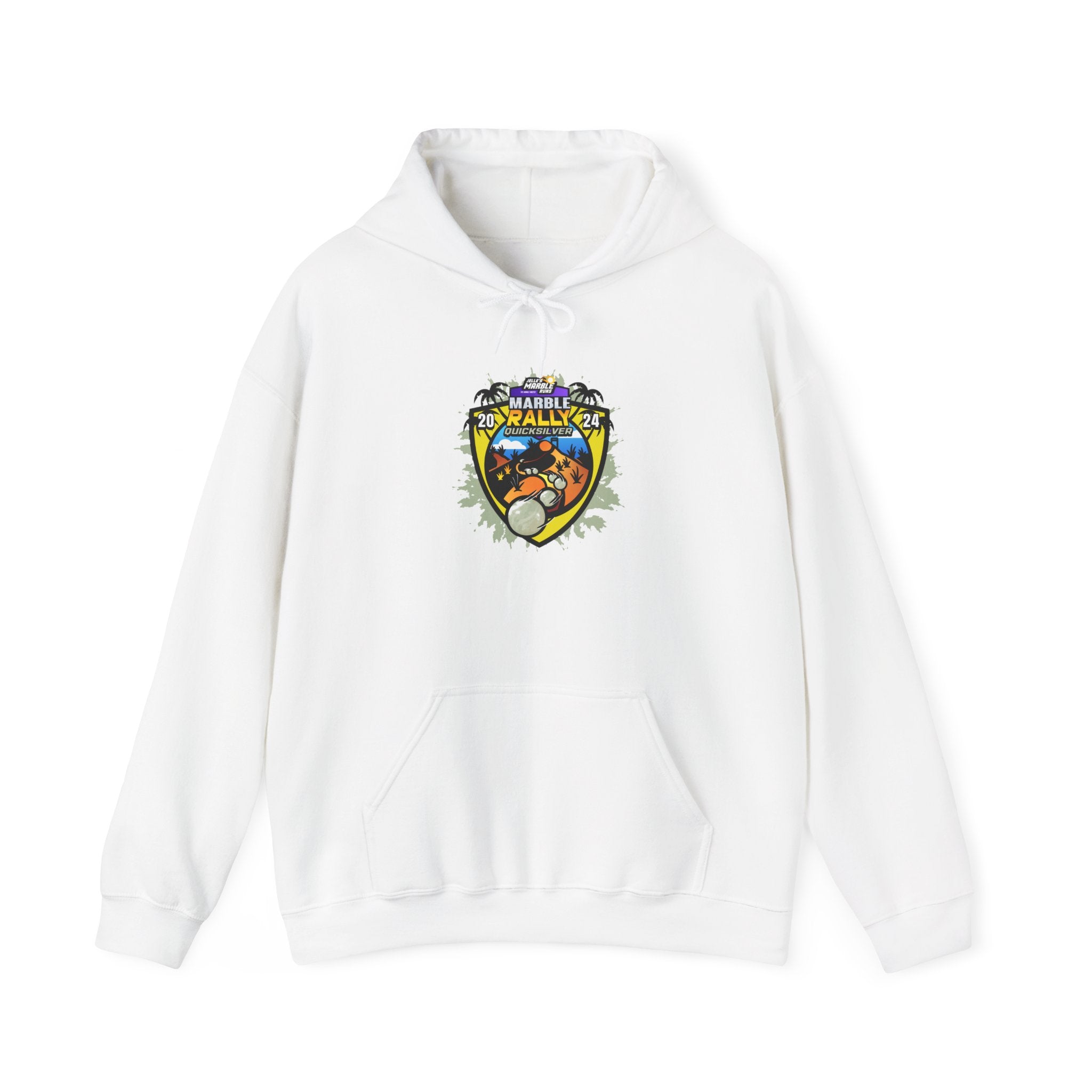 Sand Marble Rally - Quicksilver Hoodie
