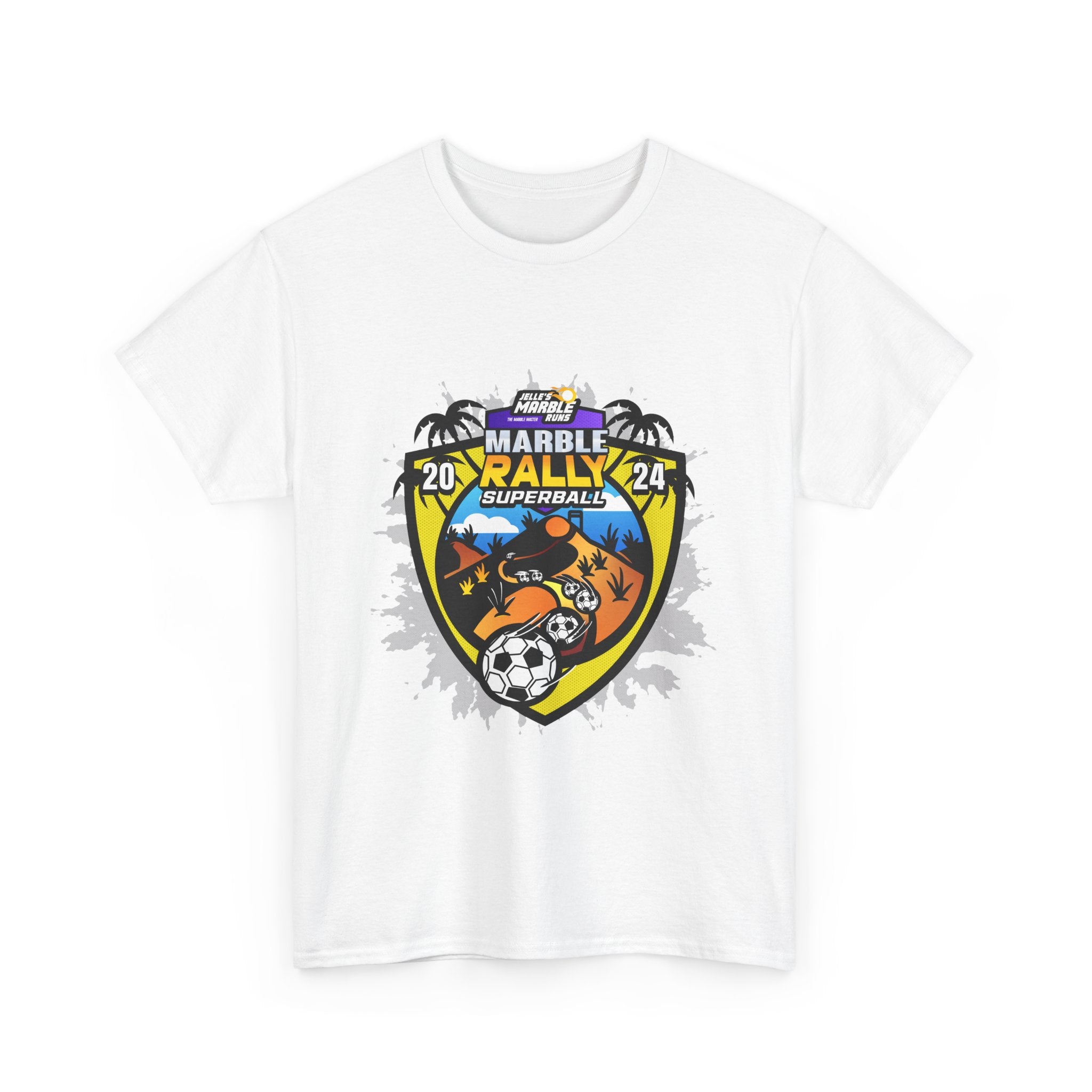 Sand Marble Rally 2024 - Superball Heavy Cotton™ Tee