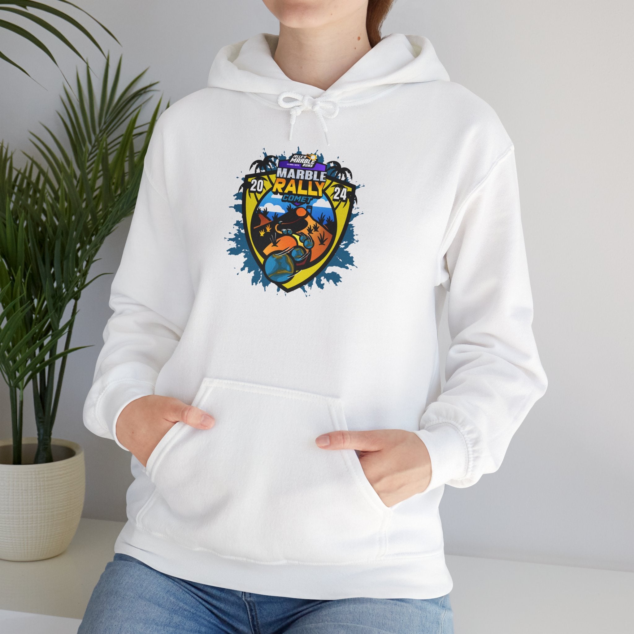 Sand Marble Rally 2024 - Comet One Eyes Hoodie