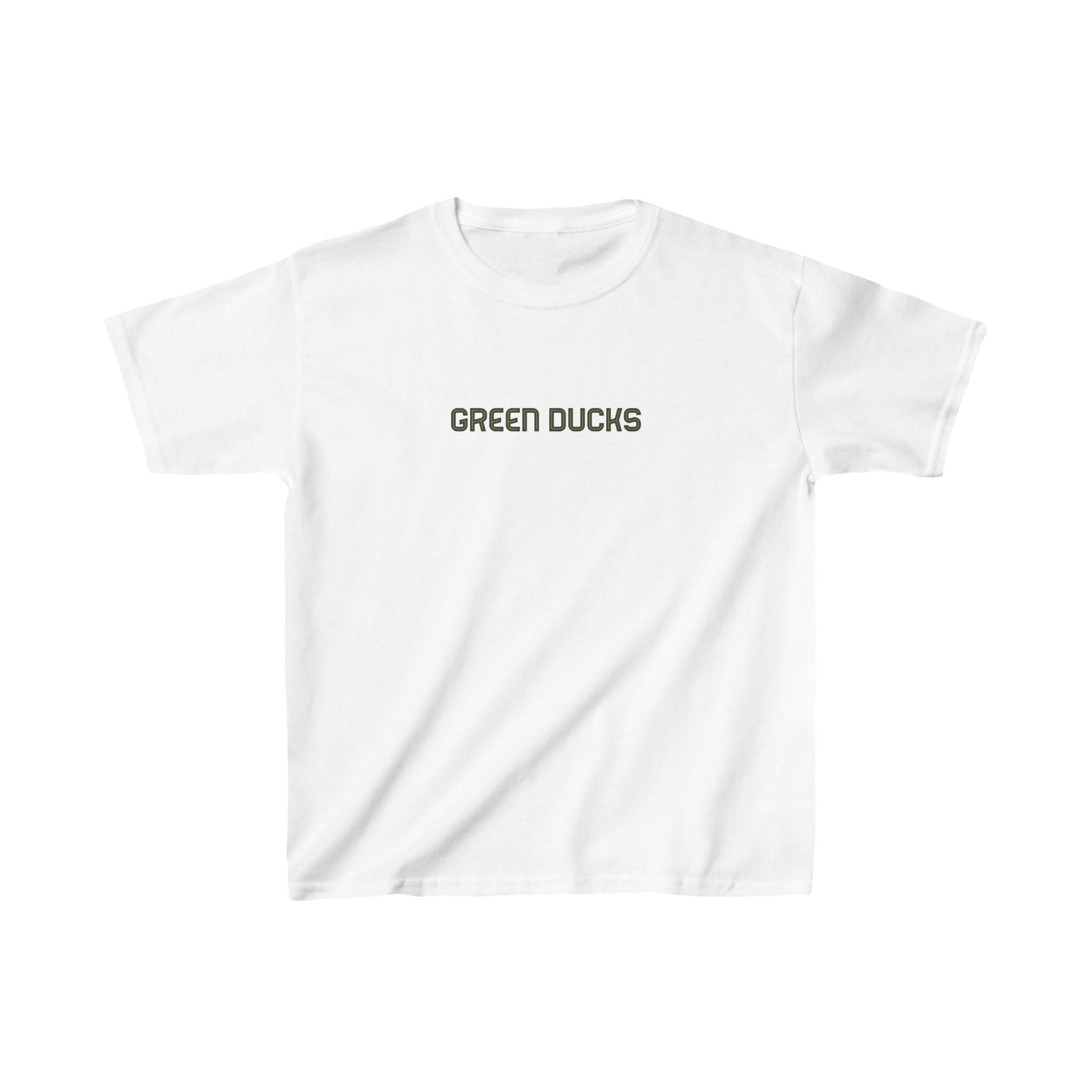 Green Ducks Sticker Kids Heavy Cotton™ Tee