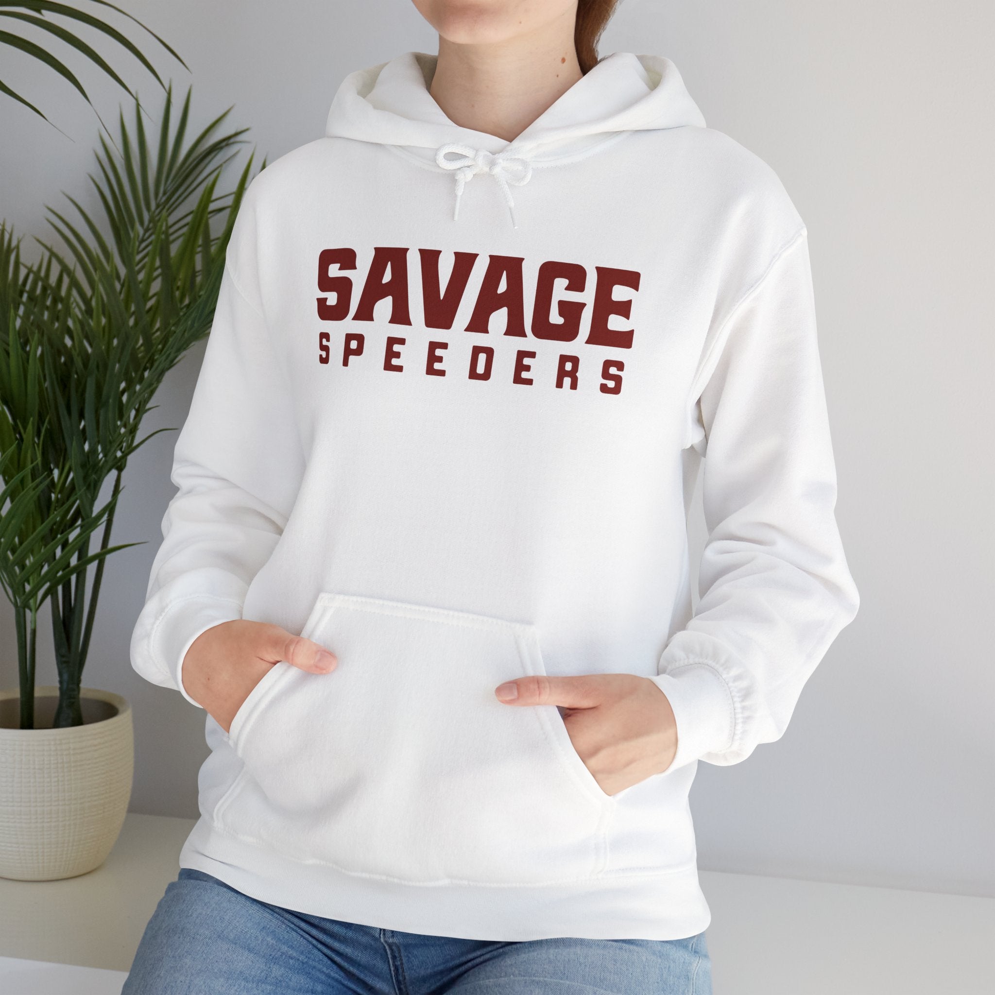 Savage Speeders Sticker Hoodie