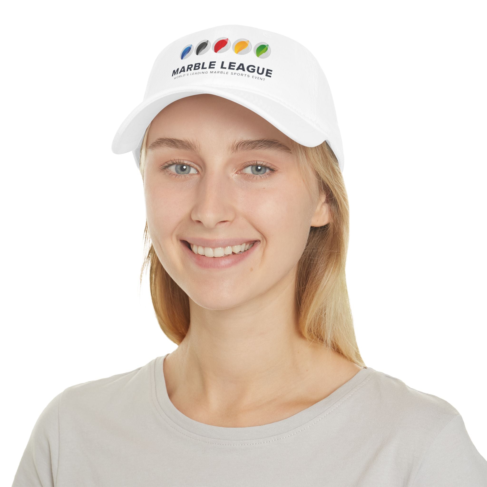 Marble League Baseball Cap