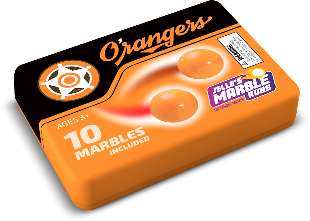 O'rangers Team Marbles – Jelles Marble Runs - Main Image