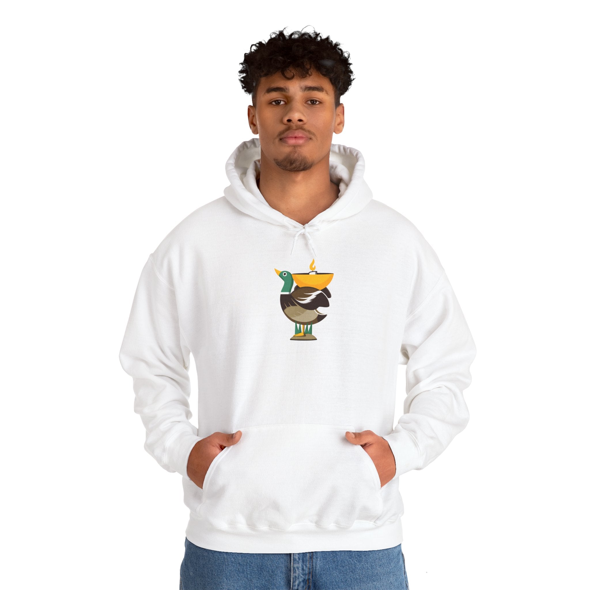 Green Ducks Mascot Hoodie