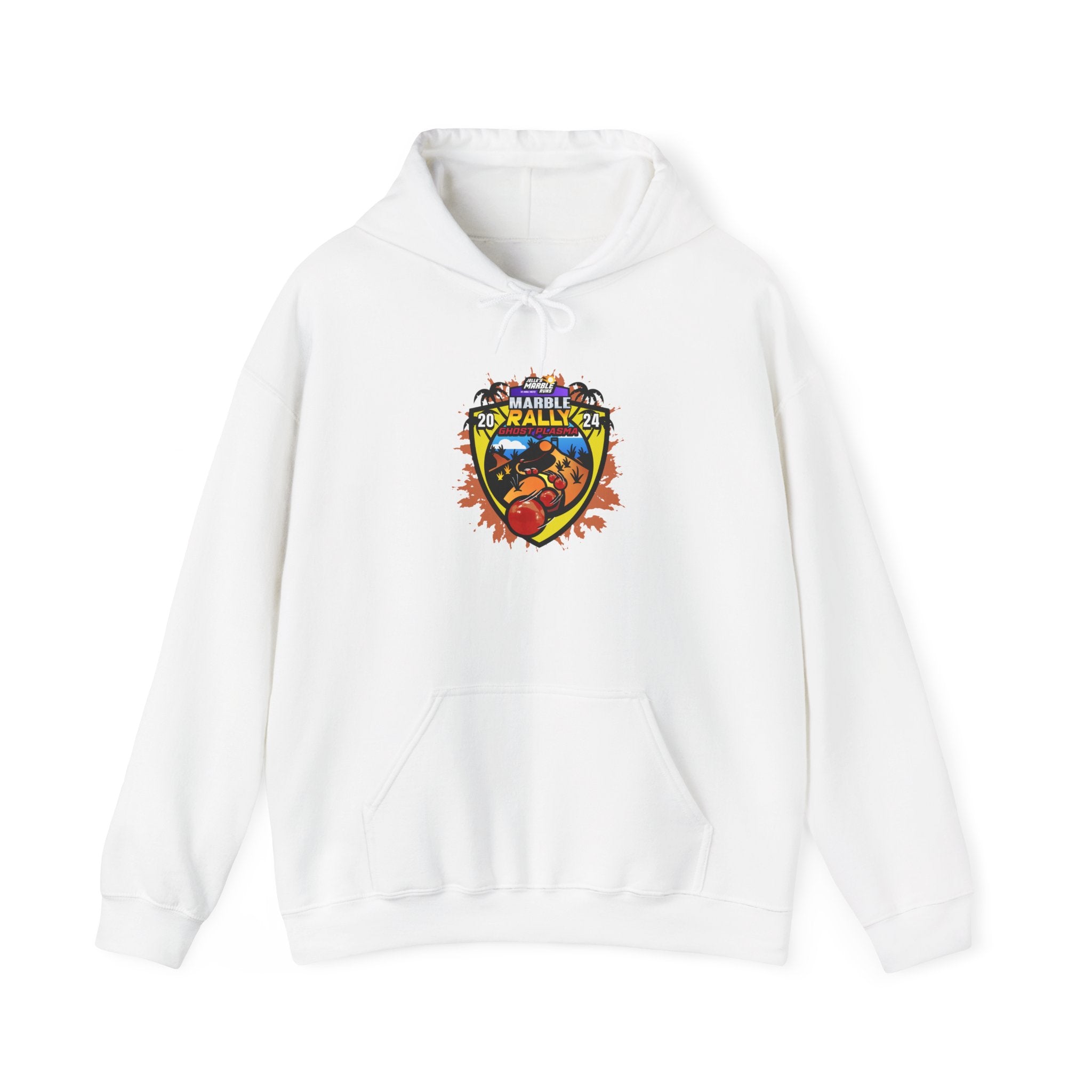 Sand Marble Rally -  Ghost Plasma Hoodie