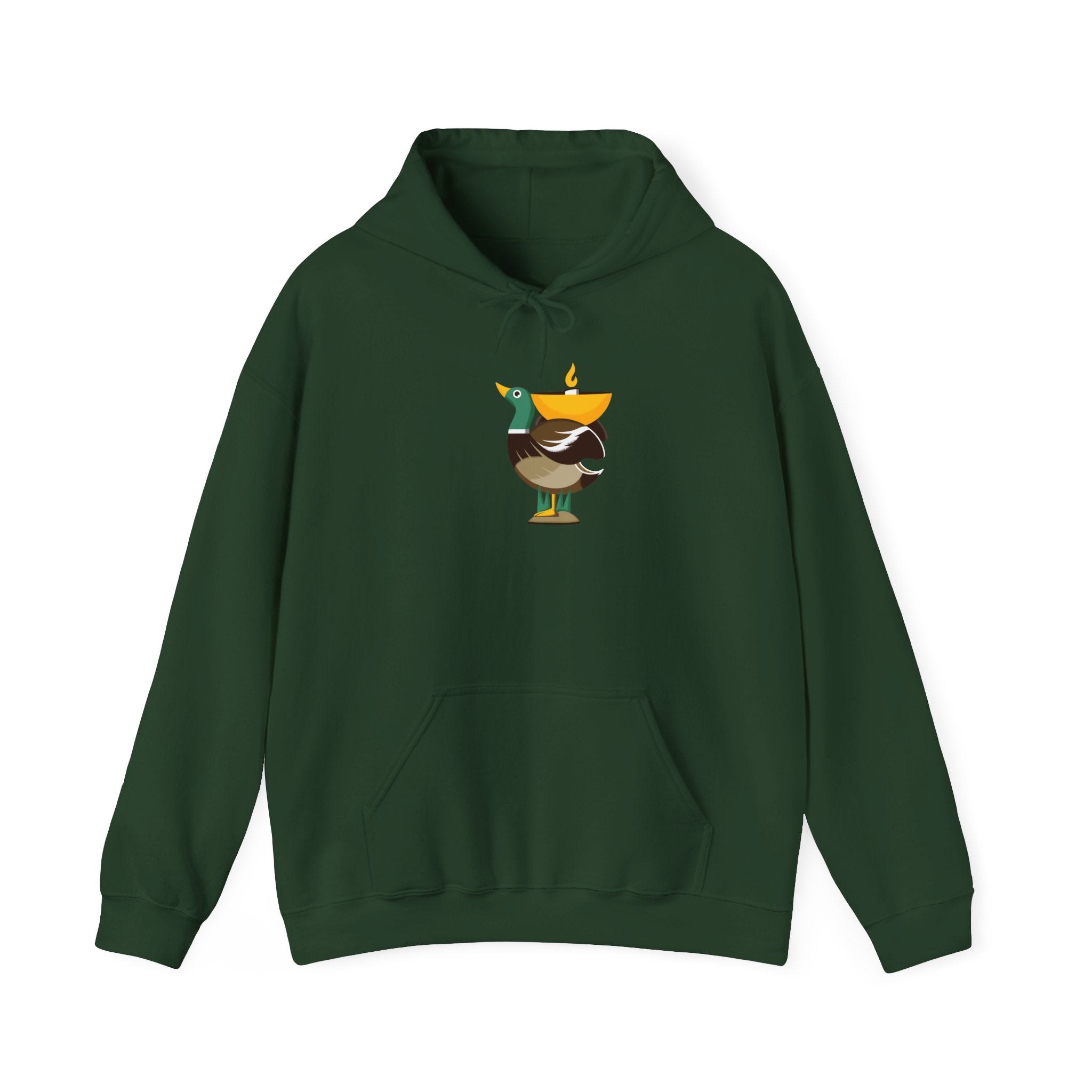 Green Ducks Mascot Hoodie