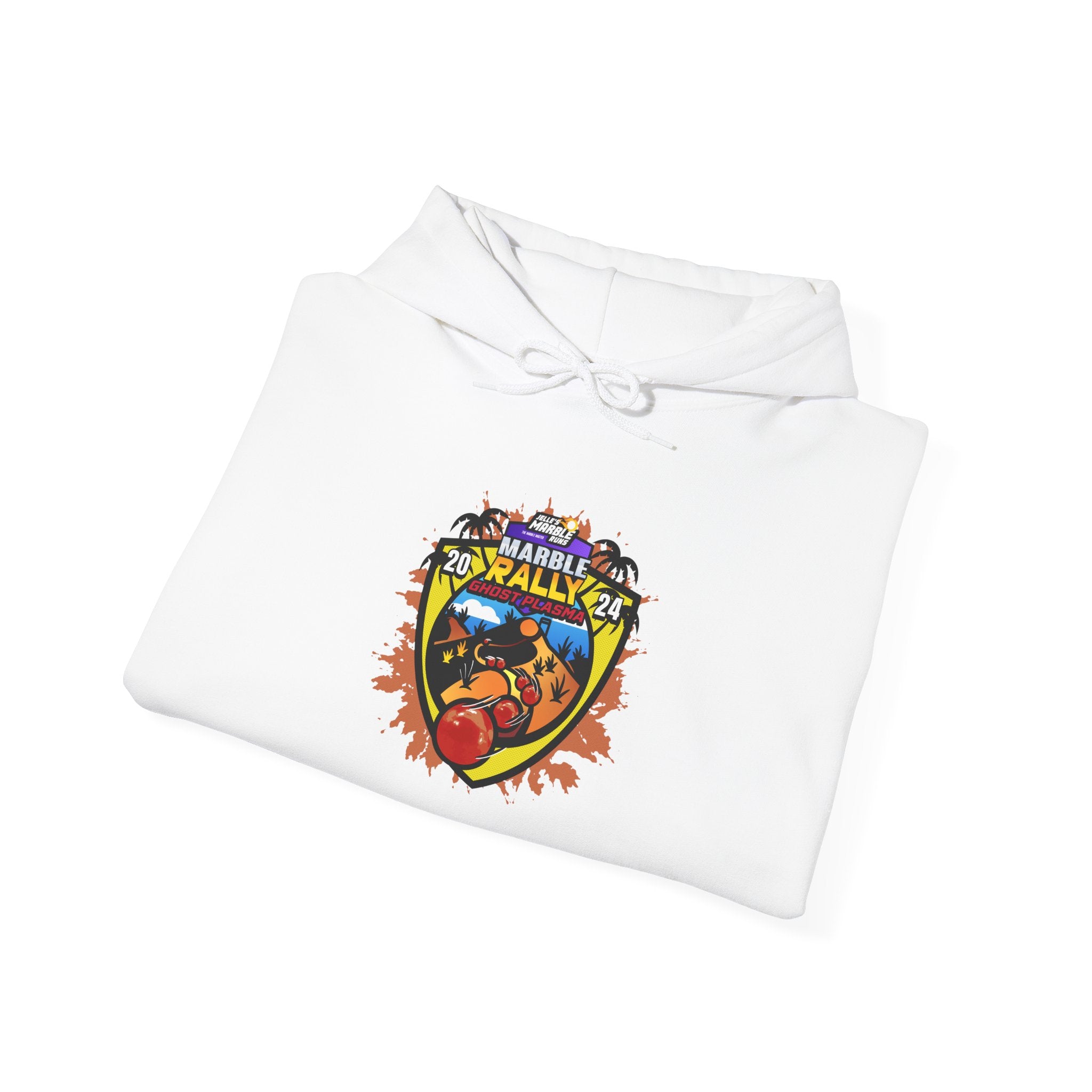 Sand Marble Rally -  Ghost Plasma Hoodie