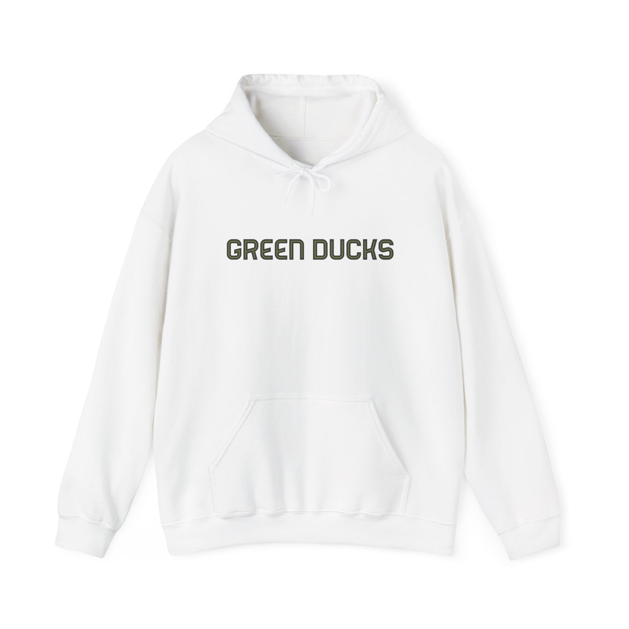 Green Ducks Sticker Hoodie