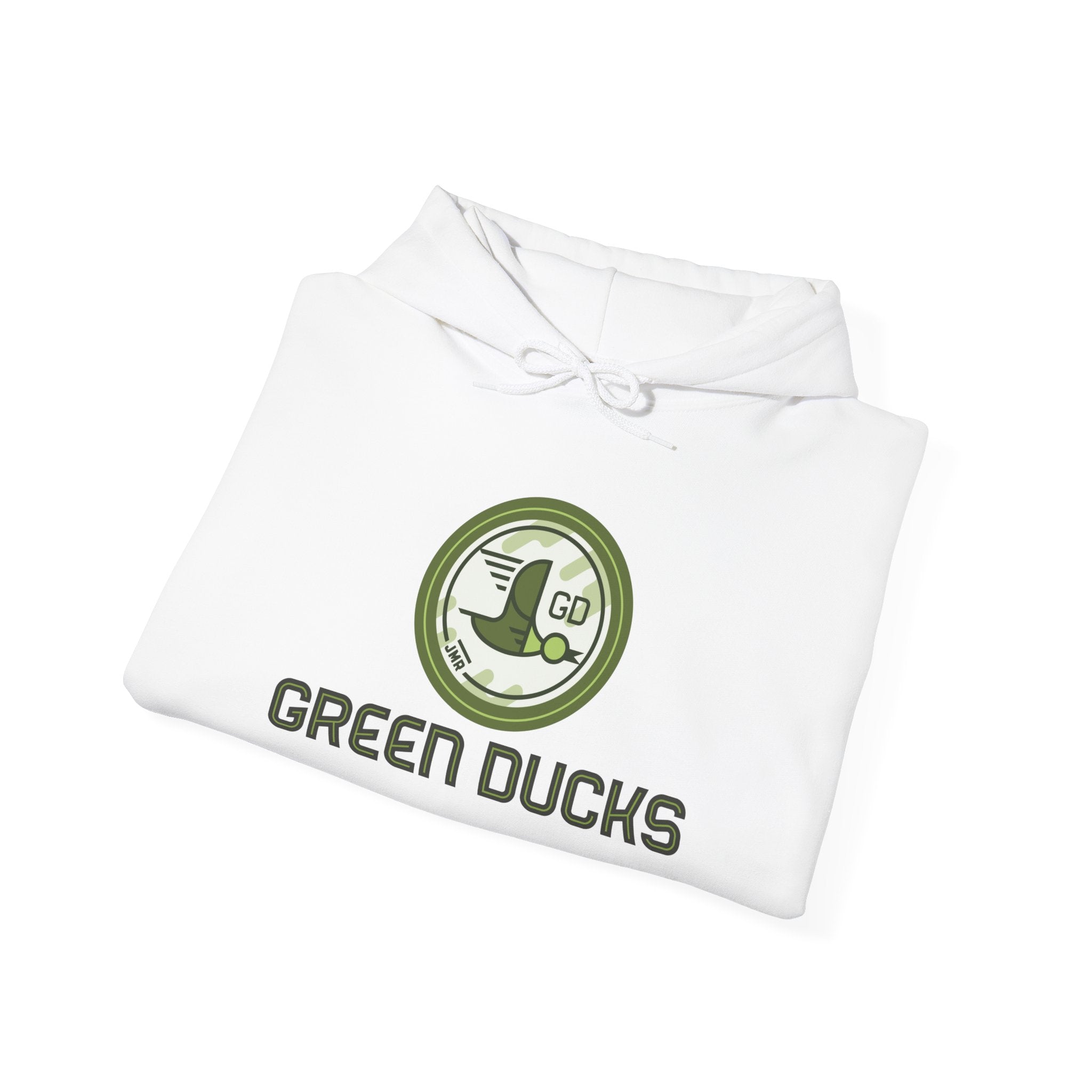 Green Ducks One Eyes Hoodie