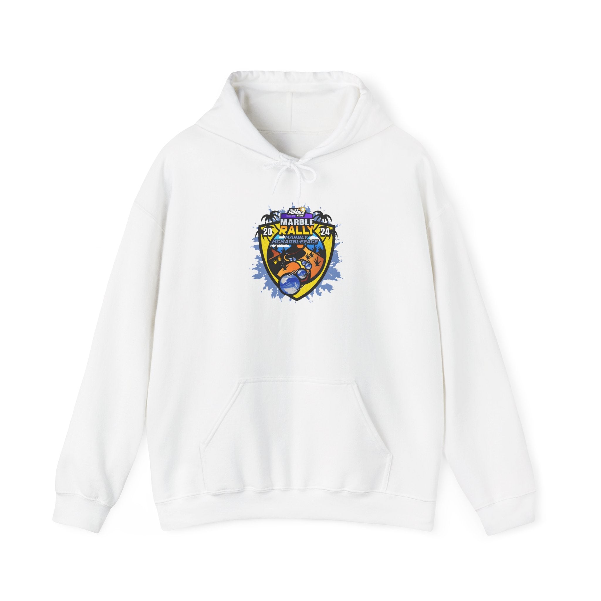 Sand Marble Rally - Marbleface Hoodie