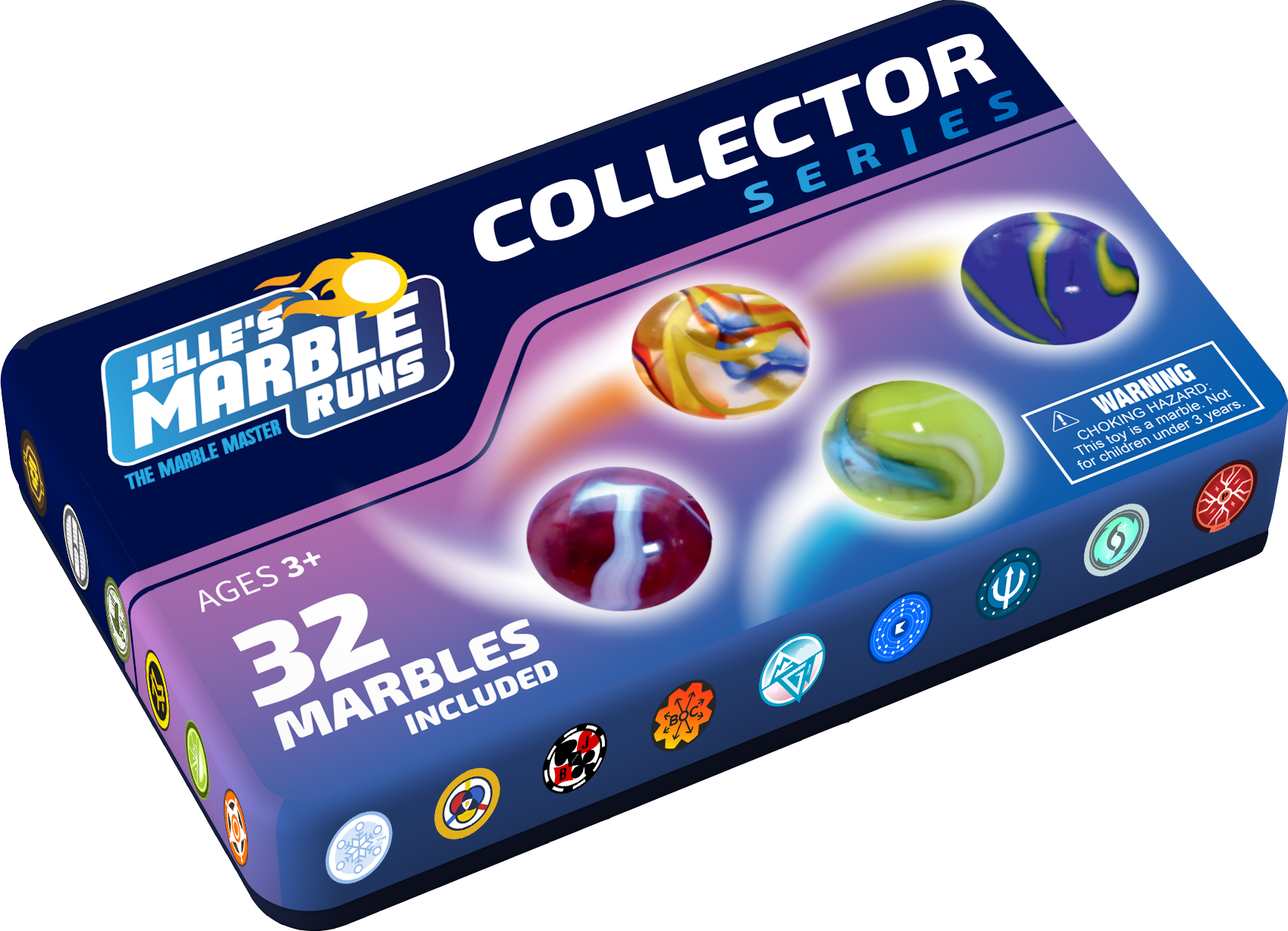 32 Jelle’s Collector Series Marbles