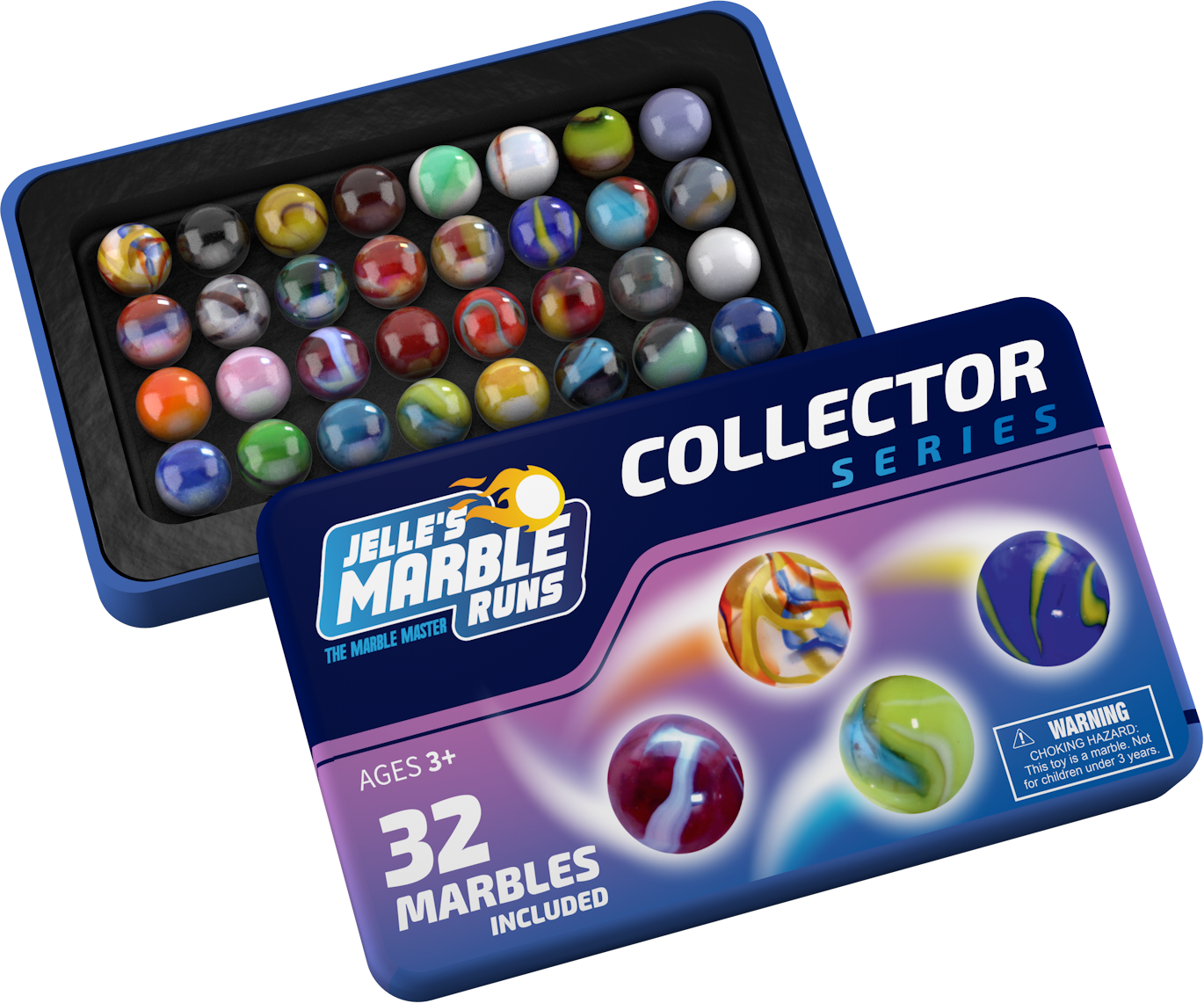 32 Jelle’s Collector Series Marbles