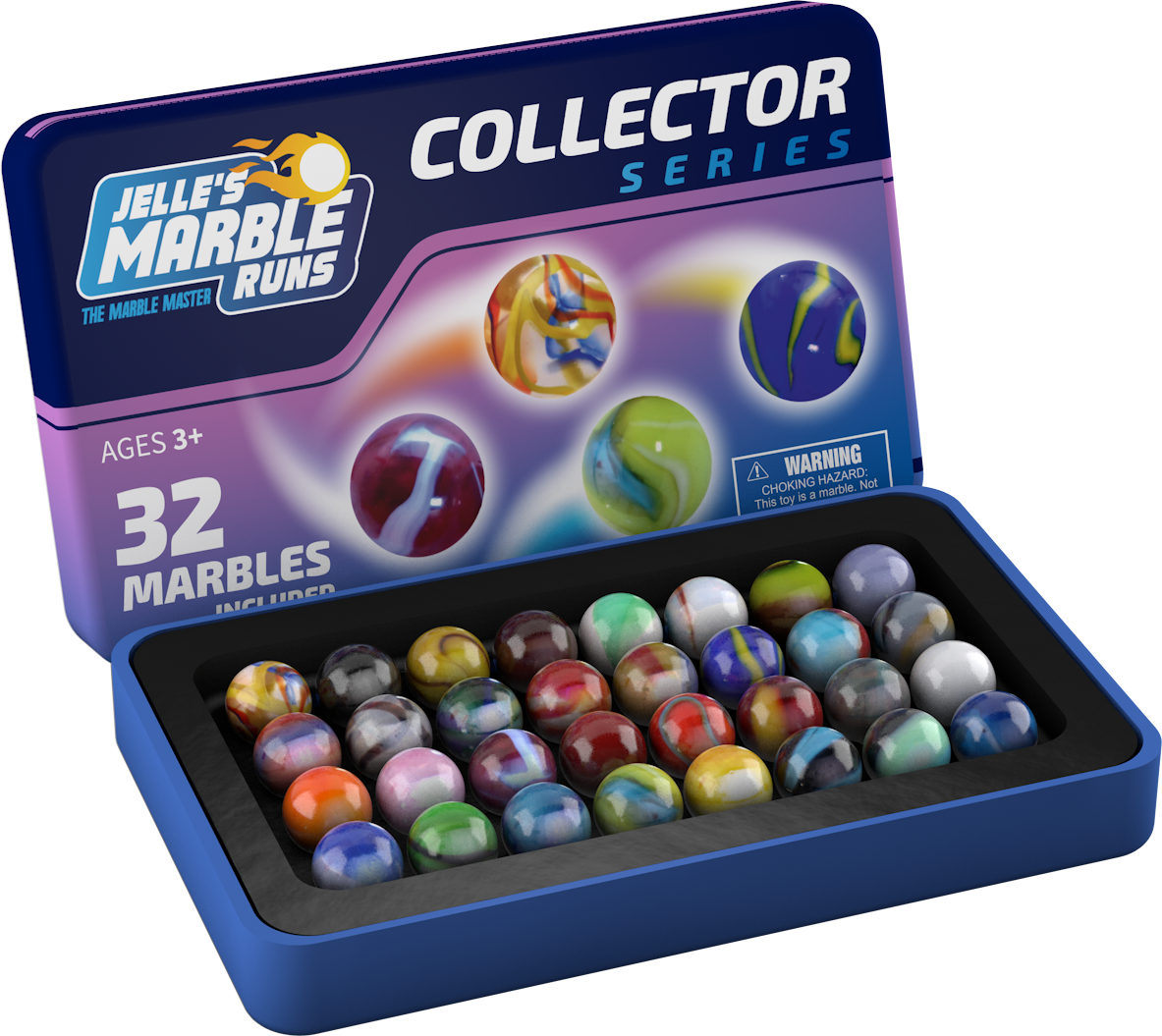 32 Jelle’s Collector Series Marbles